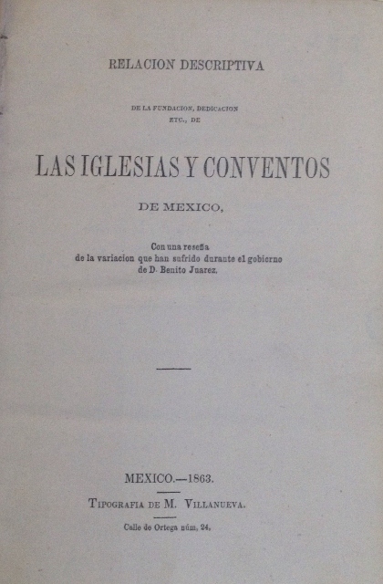 RELACION DESCRIPTIVA DE LA FUNDACION